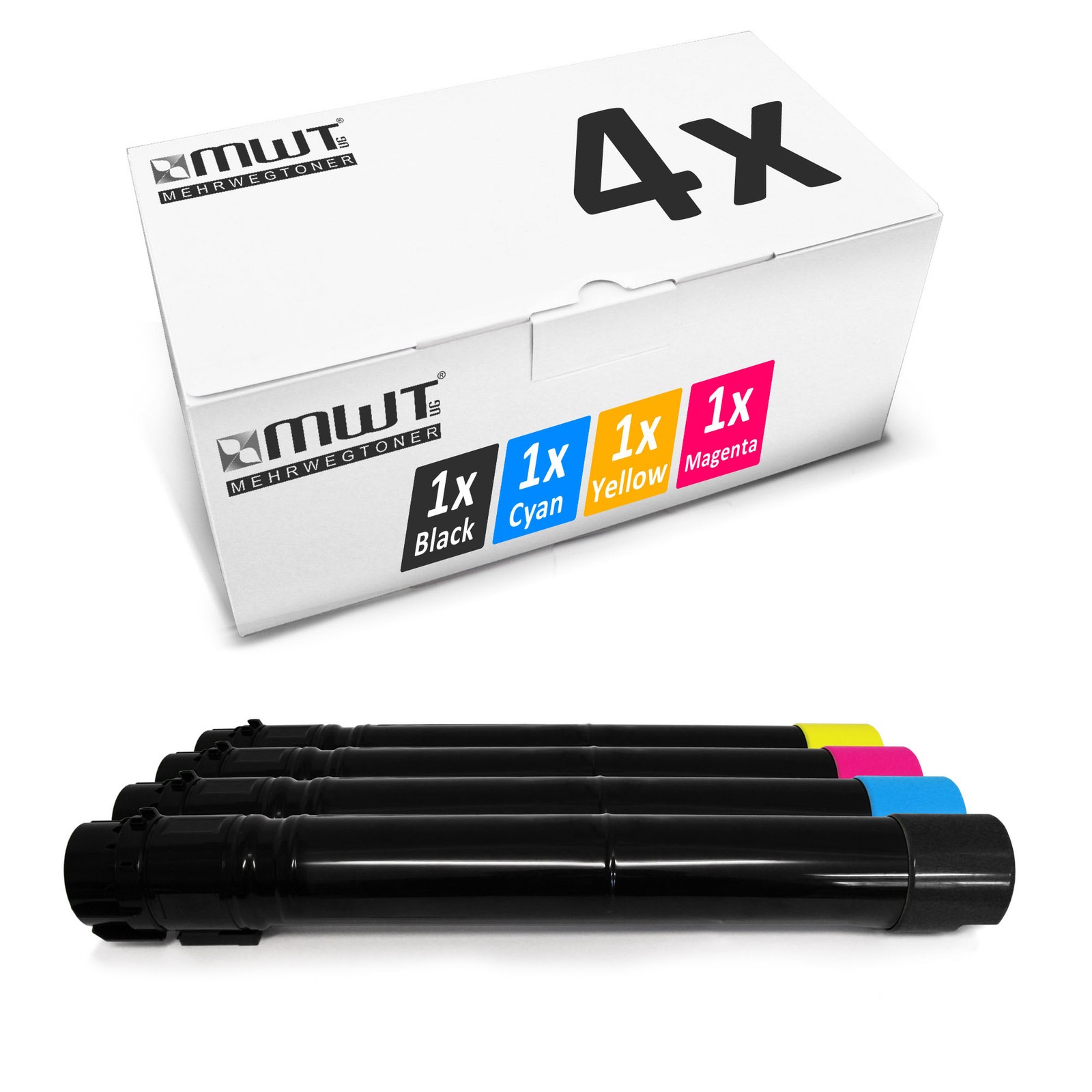 4x Cartridge for Dell 7130-cdn