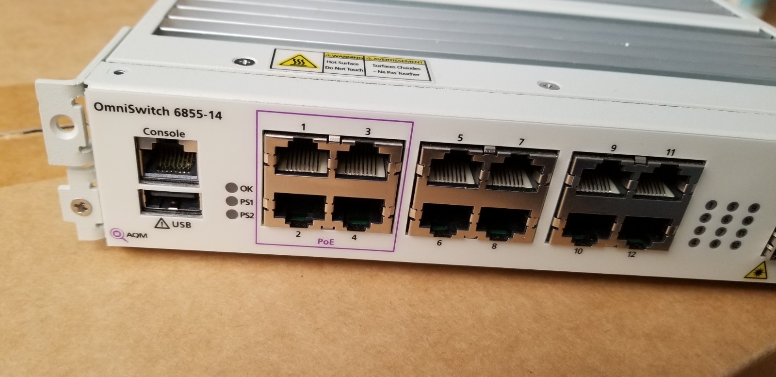 Alcatel-Lucent OmniSwitch 6855-14 Multi-layer Ethernet Switch