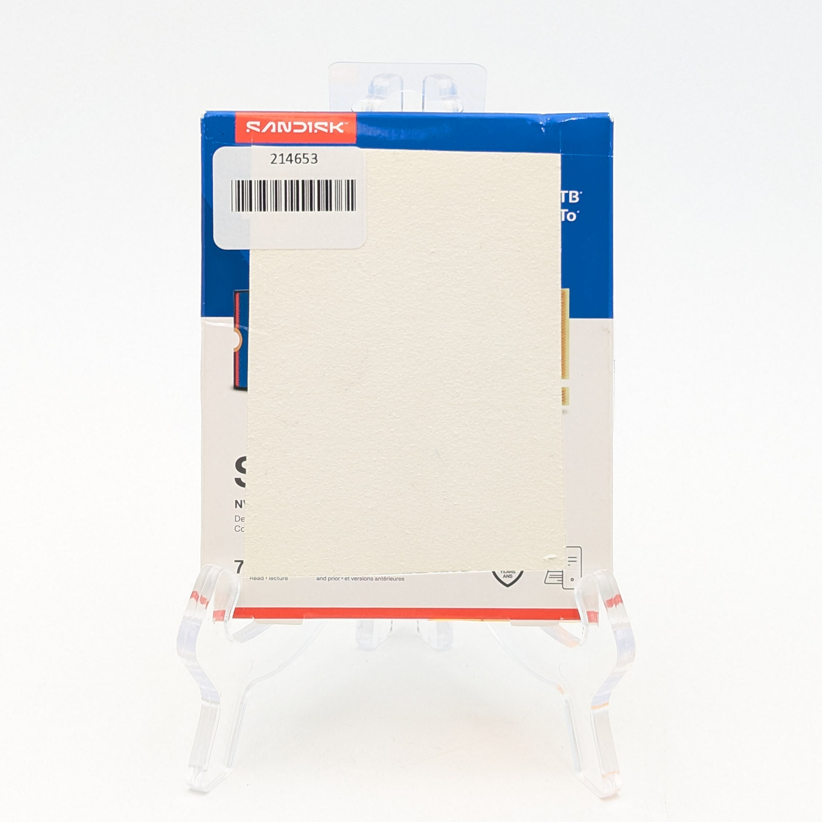 SanDisk WD Blue SN5100 2TB PCIe Gen 4x4 NVMe Internal SSD (WDBS4F0020BNC-WRSN)