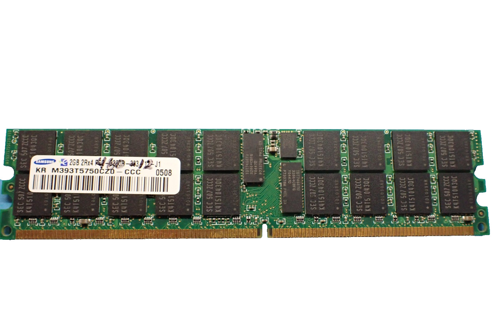 Samsung M393T5750CZ0-CCC 2GB PC2-3200 DDR2-400MHz Memory Ram Module