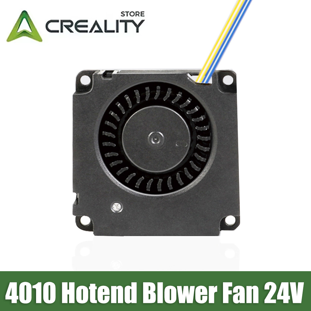 CREALITY 4010 Hotend Blower Fan 24V_6800_L150 Silent and Low Noise Original Part