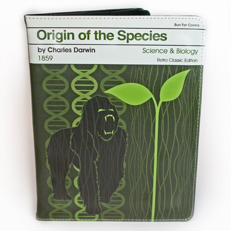 Run For Covers - iPad Cover - Origin of the Species Retro Classic Edition New