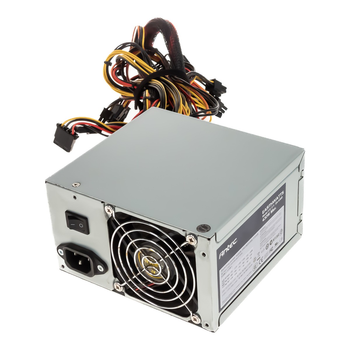 Power Supply ANTEC EA-430D EARTHWATTS 430W ATX 20+4-PIN ATX12V PCIe SATA MOLEX FDD