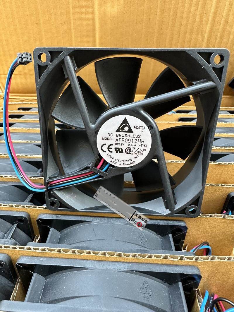 1PCS DELTA AFB0912HH 9225 12V 0.40A High-Airflow Fan