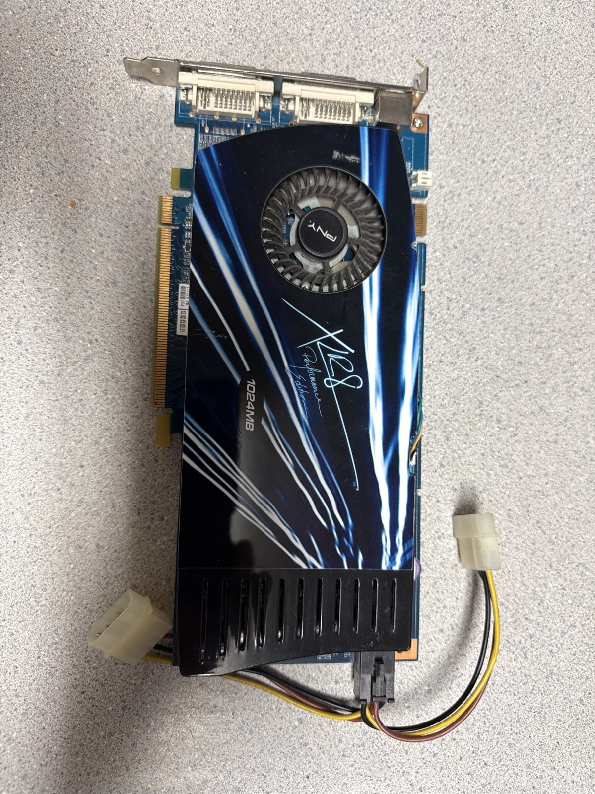 VCG981024GXPB PNY 1GB DDR3 nVIDIA GeForce 9800GT XLR8-PE (2xDVI/7P Mini-DIN)PCIe