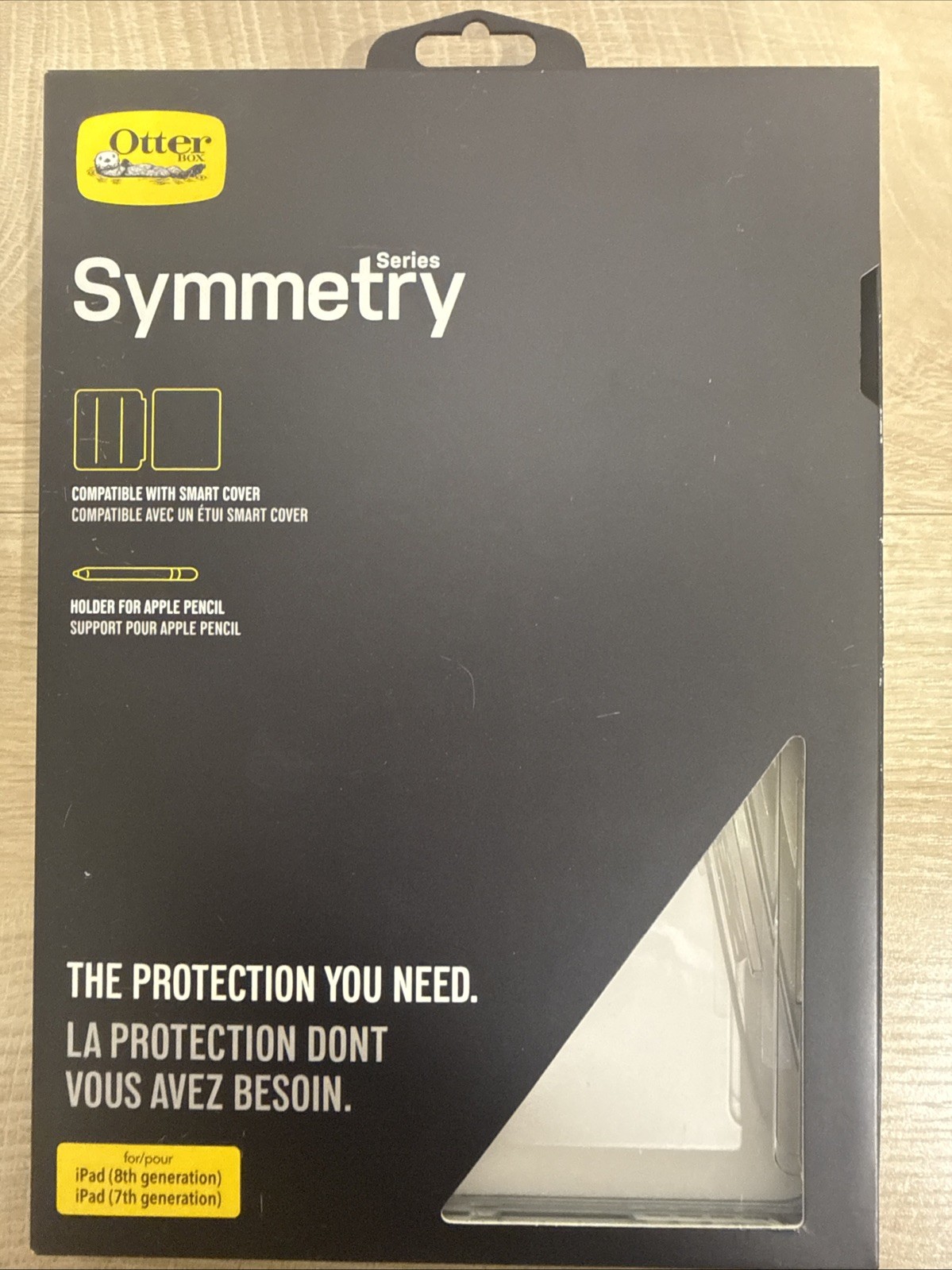 OtterBox Symmetry SeriesClear Case iPad 9th/8th/7th Gen Ultra-Slim Pencil Holder