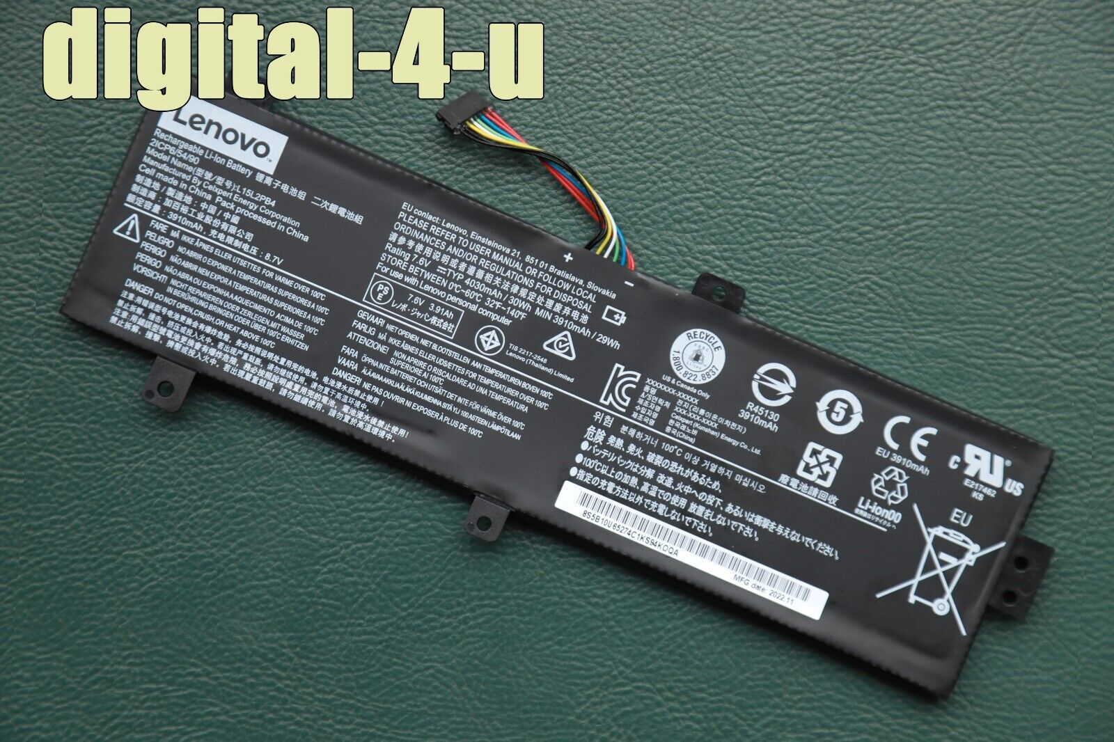 L15L2PB4 L15M2PB5 Genuine Battery for Lenovo IdeaPad 310-15ABR 15ISK 15IAP 15IKB
