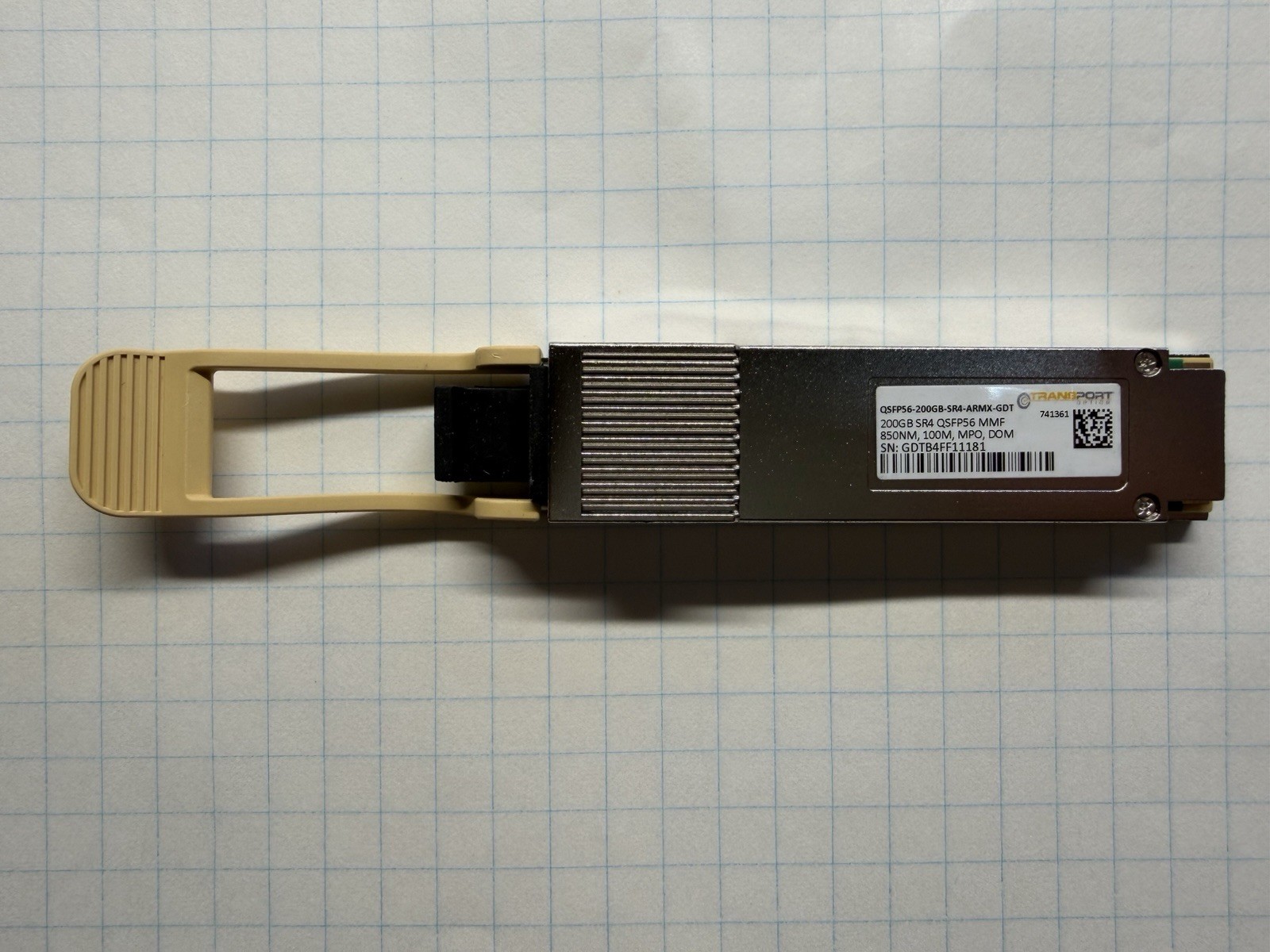 GDT Transceivers QSFP56-200GB-SR4-ARMX-GDT 200G SR4 MPO