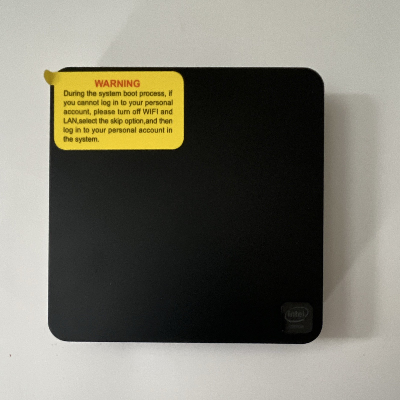 Intel T4 Pro Mini PC Desktop Intel Celeron 4GB eMMC Wi-Fi HDMI Black