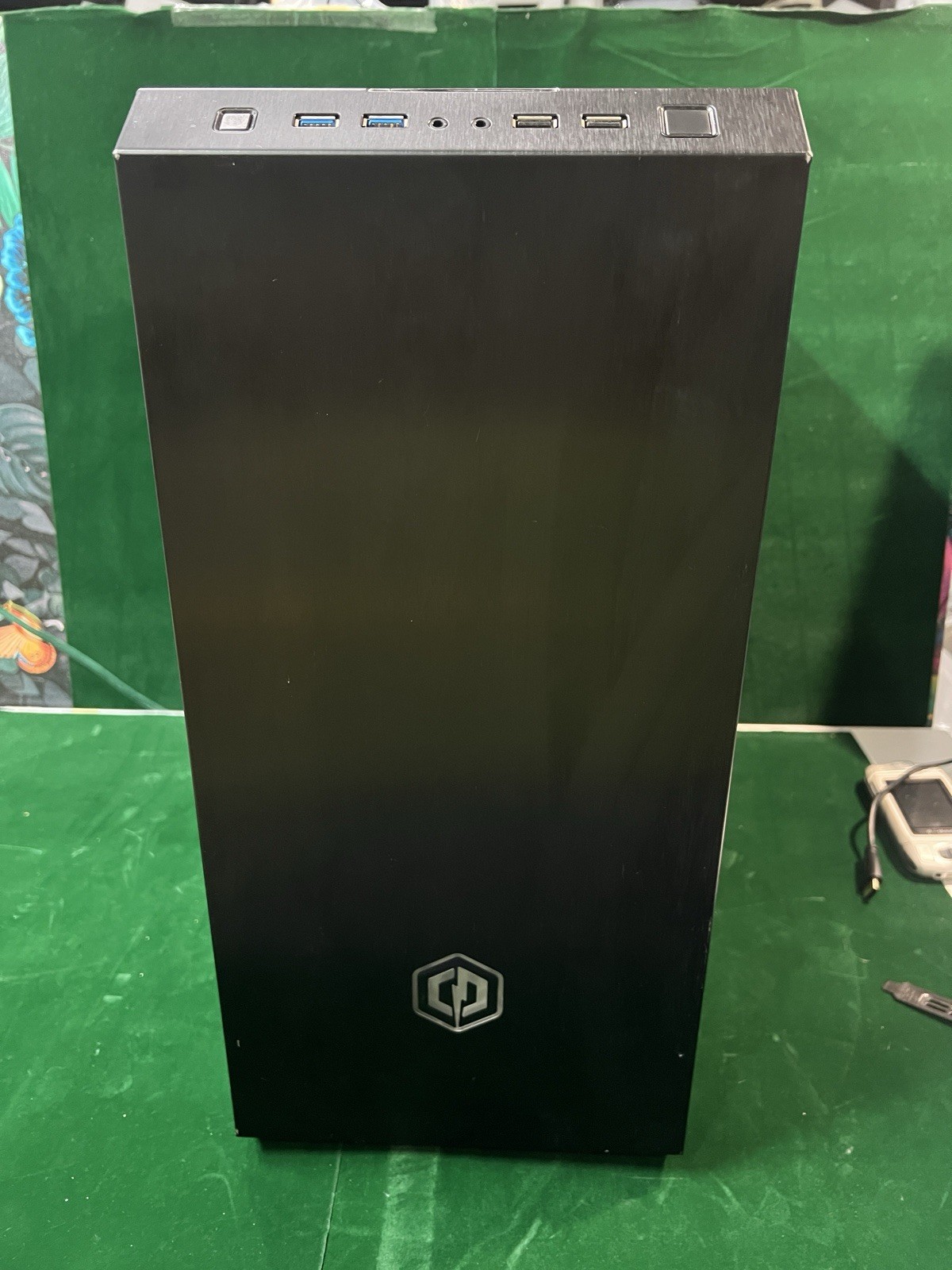 Cyberpower PC Case C Series Power Supply , CPU Cooler Tempered Glass Both Side