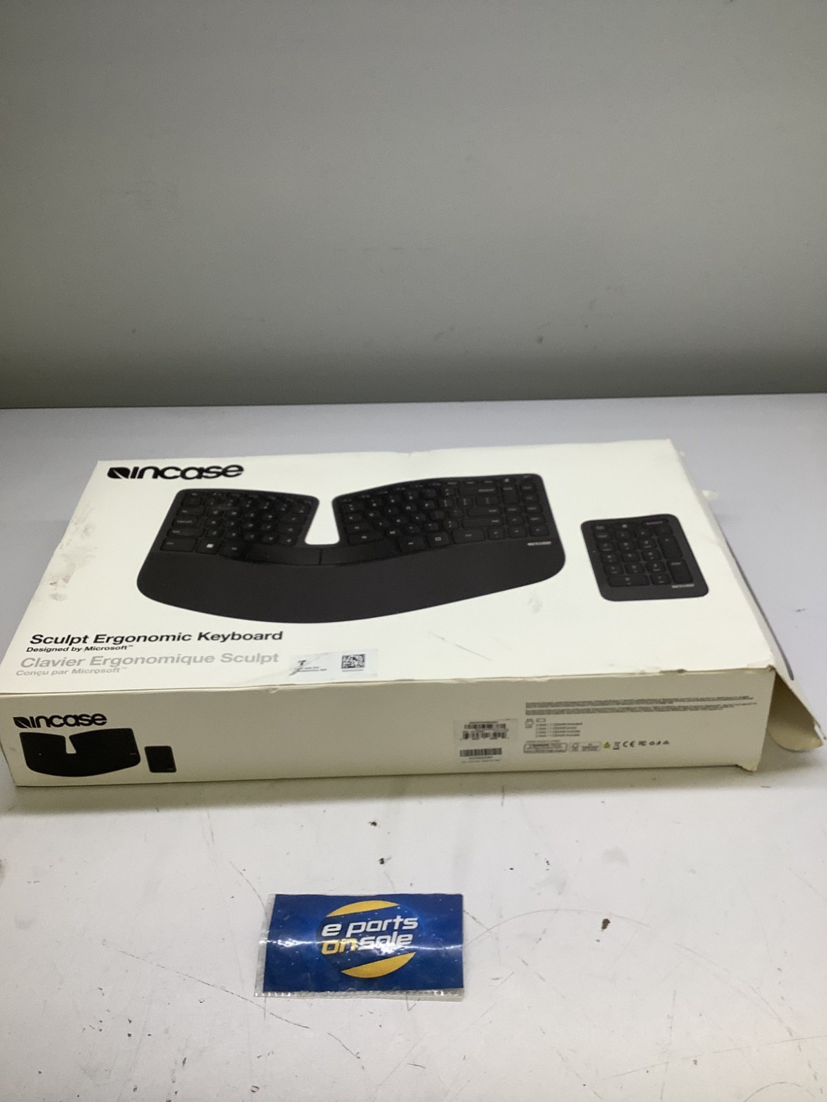 Incase Microsoft 5KV-00001 Sculpt Ergonomic Wireless Bluetooth Keyboard, RD-O4B