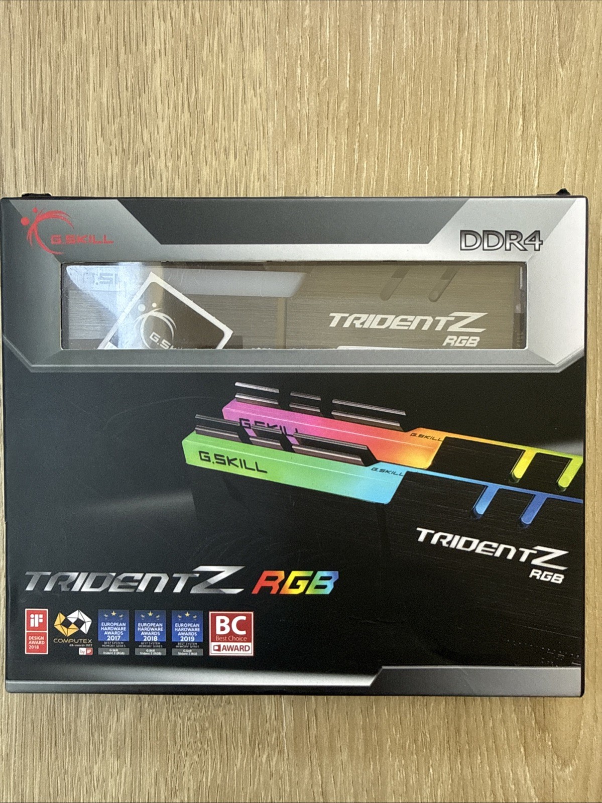 G.SKILL TridentZ RGB Series 16GB (2 x 8GB) 288-Pin PC RAM DDR4 3200 (PC4 25600)