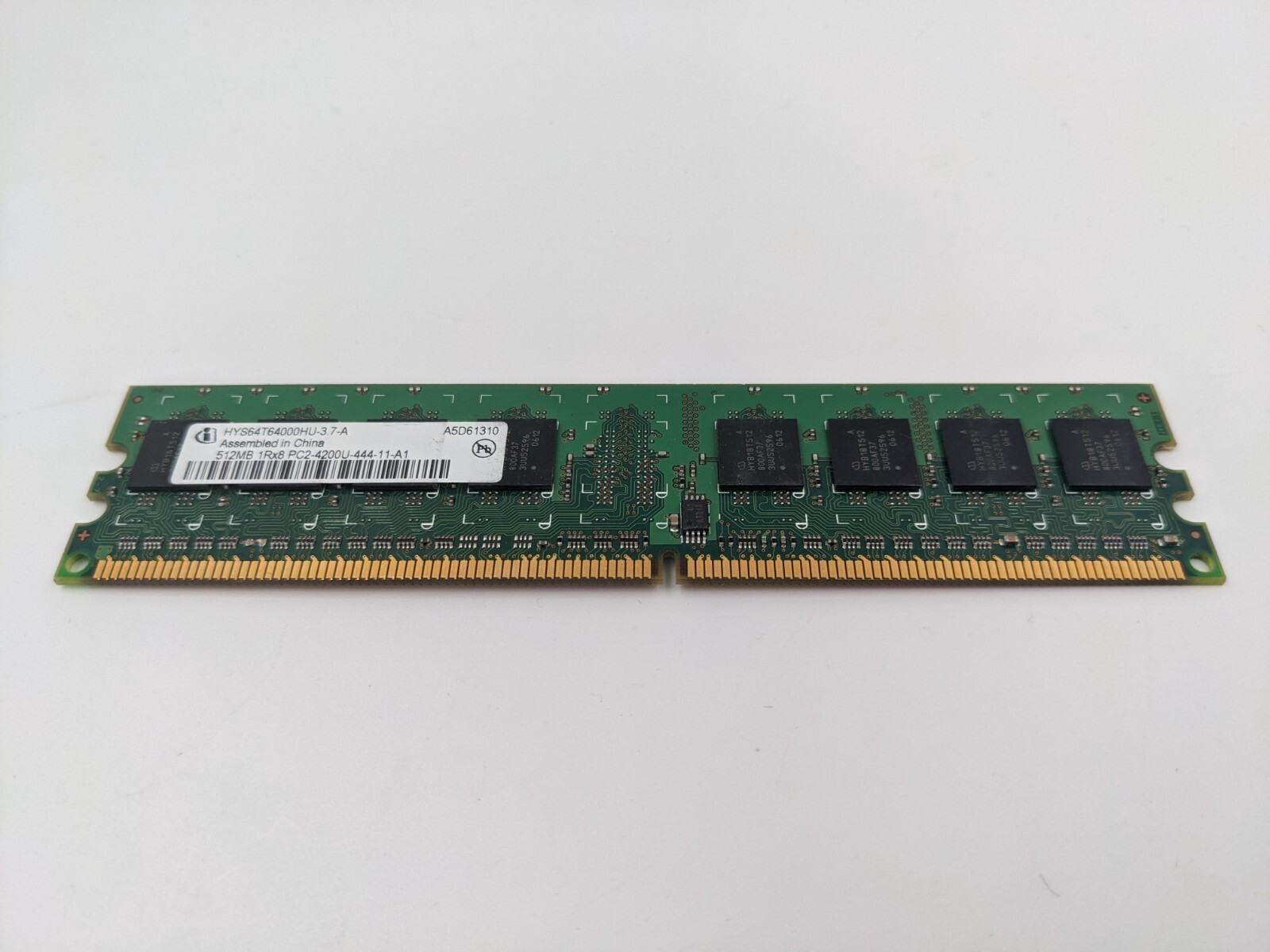 HYS64T64000HU-3.7-A Infineon 512MB PC2-4200 DDR2-533MHz CL4 240-Pin DIMM Module