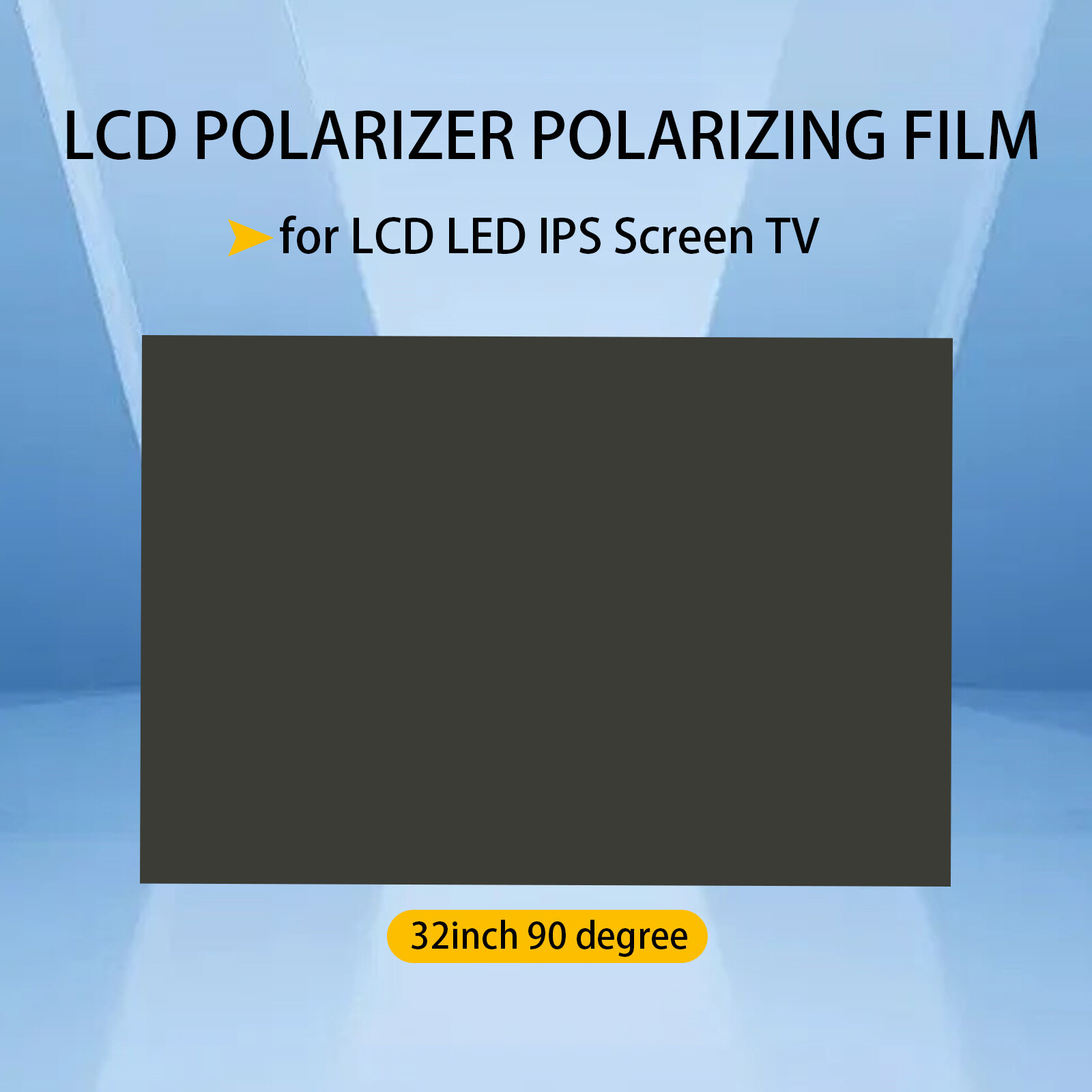 32inch 90 degree 714MM*409MM LCD Polarizer Polarizing Film for LCD LED TV