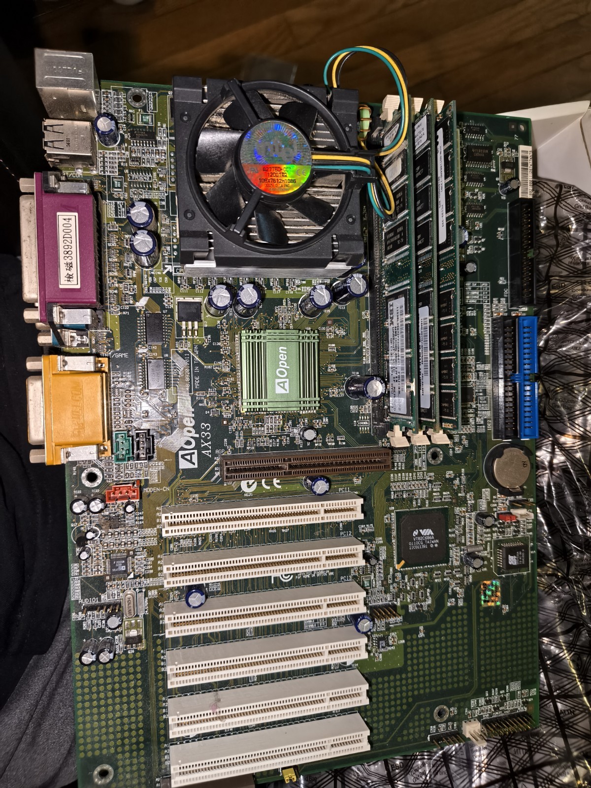 AOPEN AX33 Socket 370 Motherboard READ