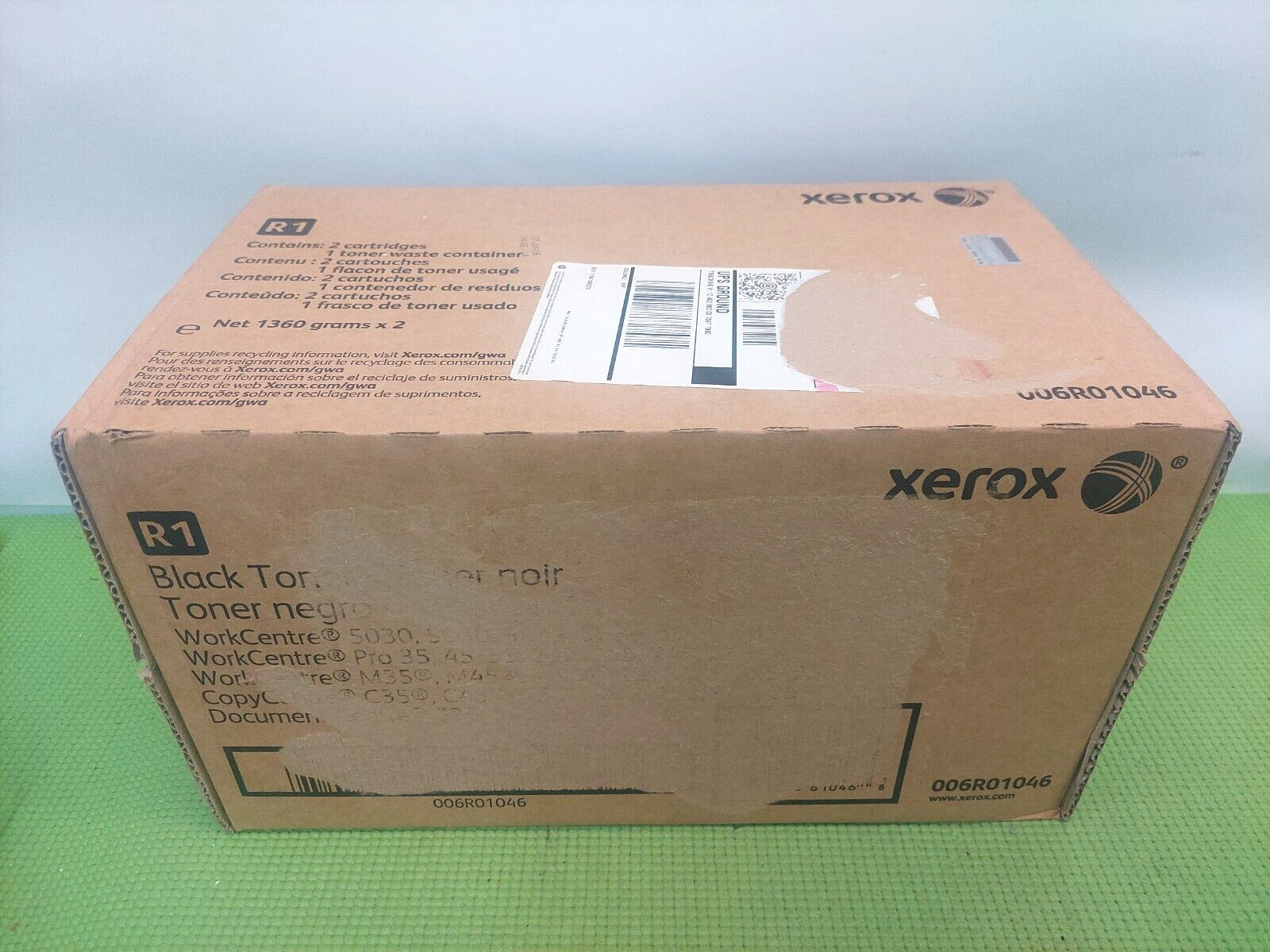 006R01046 6R1046 New Genuine Xerox Toner x2