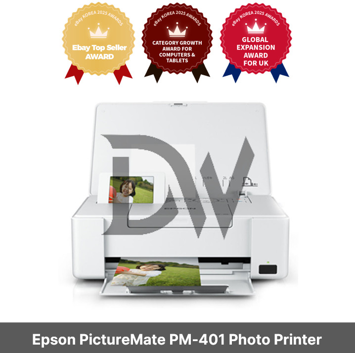 Epson PictureMate PM-401 Ultra Compact Wi-Fi Photo Printer 5760*1440 DPI