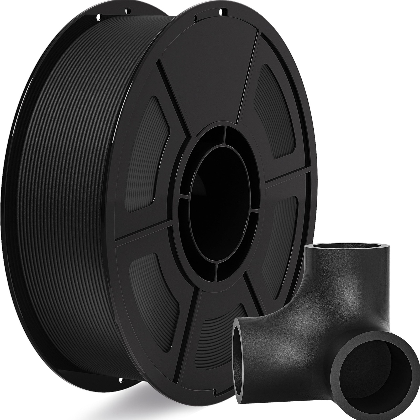 IEMAI PLA-CF Filament 1.75mm, Carbon Fiber, Matte Pla-cf Black