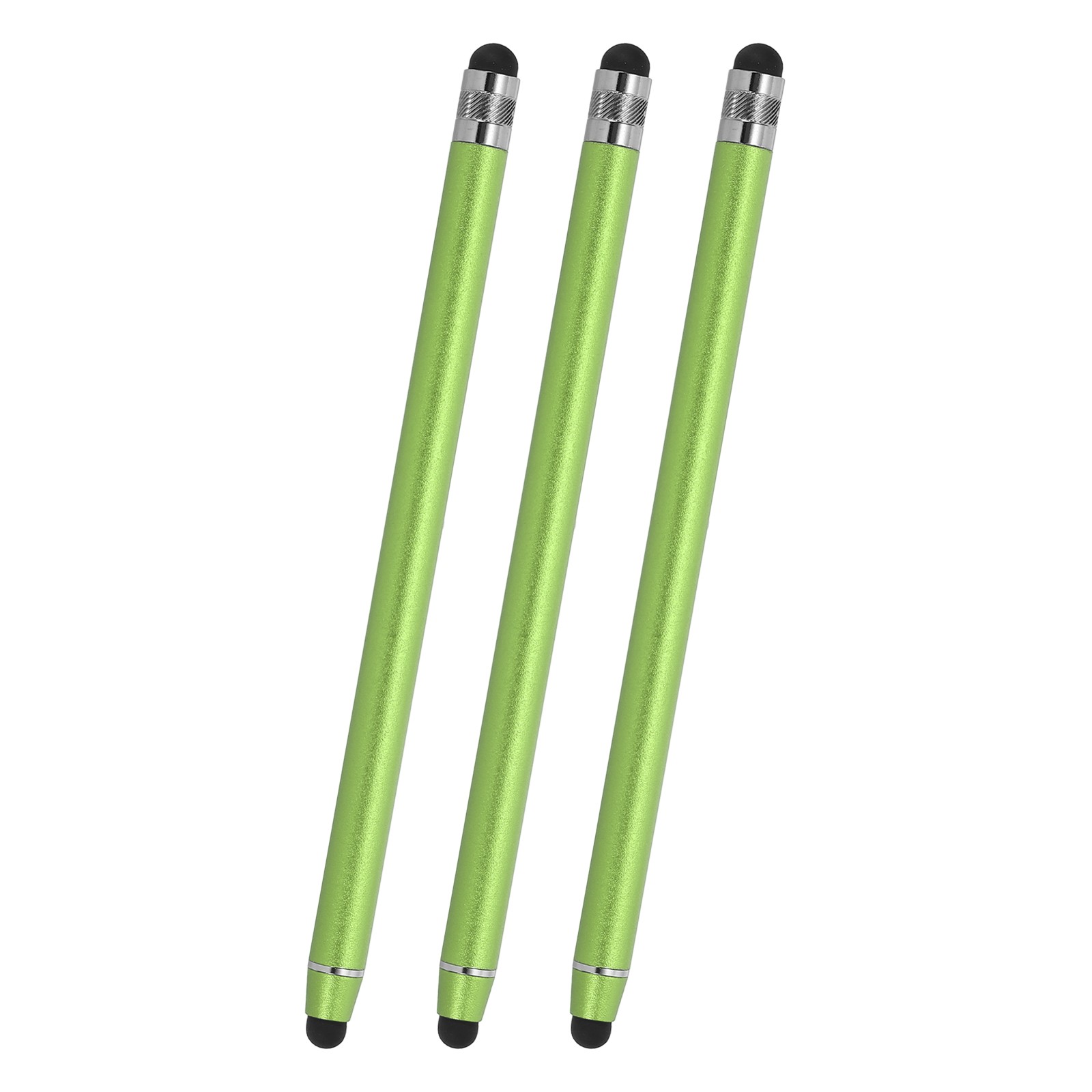 3Pcs Stylus Pens for Touch Screens 2 in 1 Universal Capacitive Stylus Green