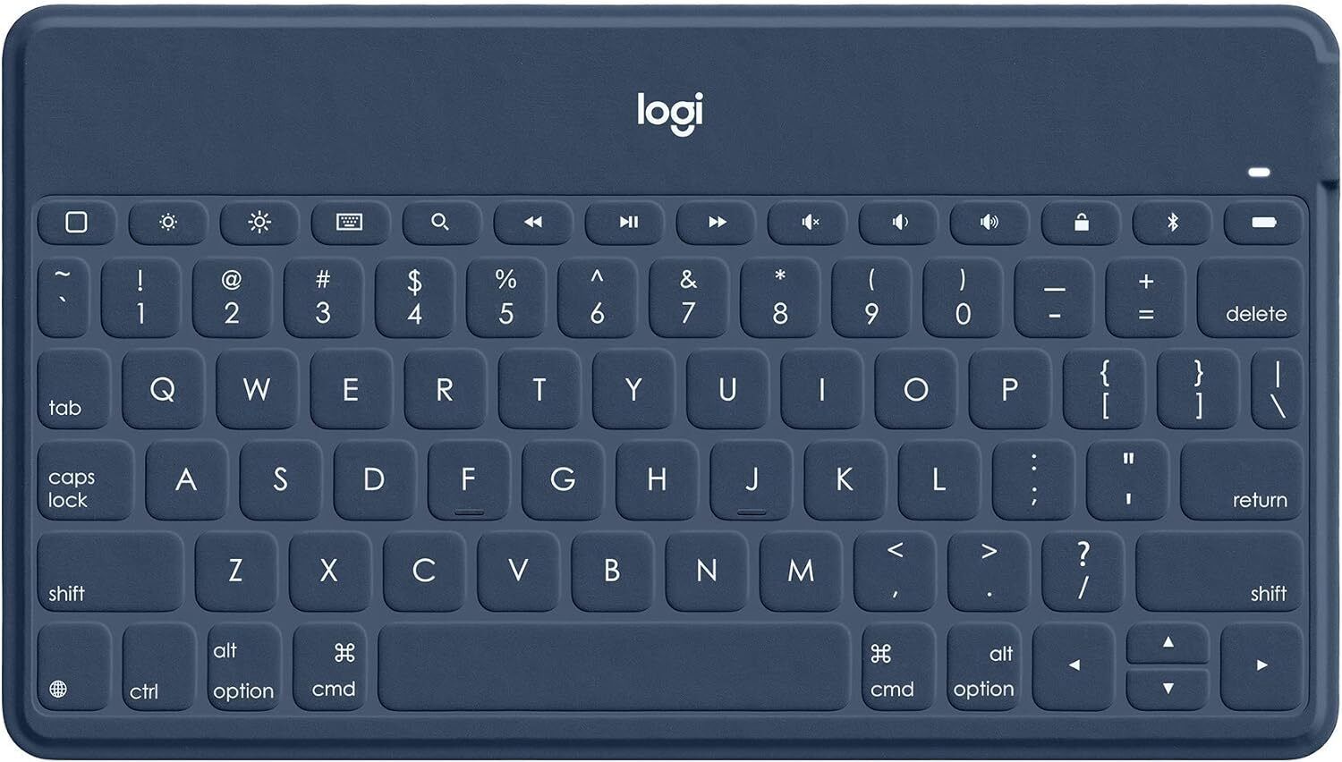 Logitech Keys-to-Go Super-Slim Bluetooth Keyboard for iPhone, iPad, Mac Apple TV