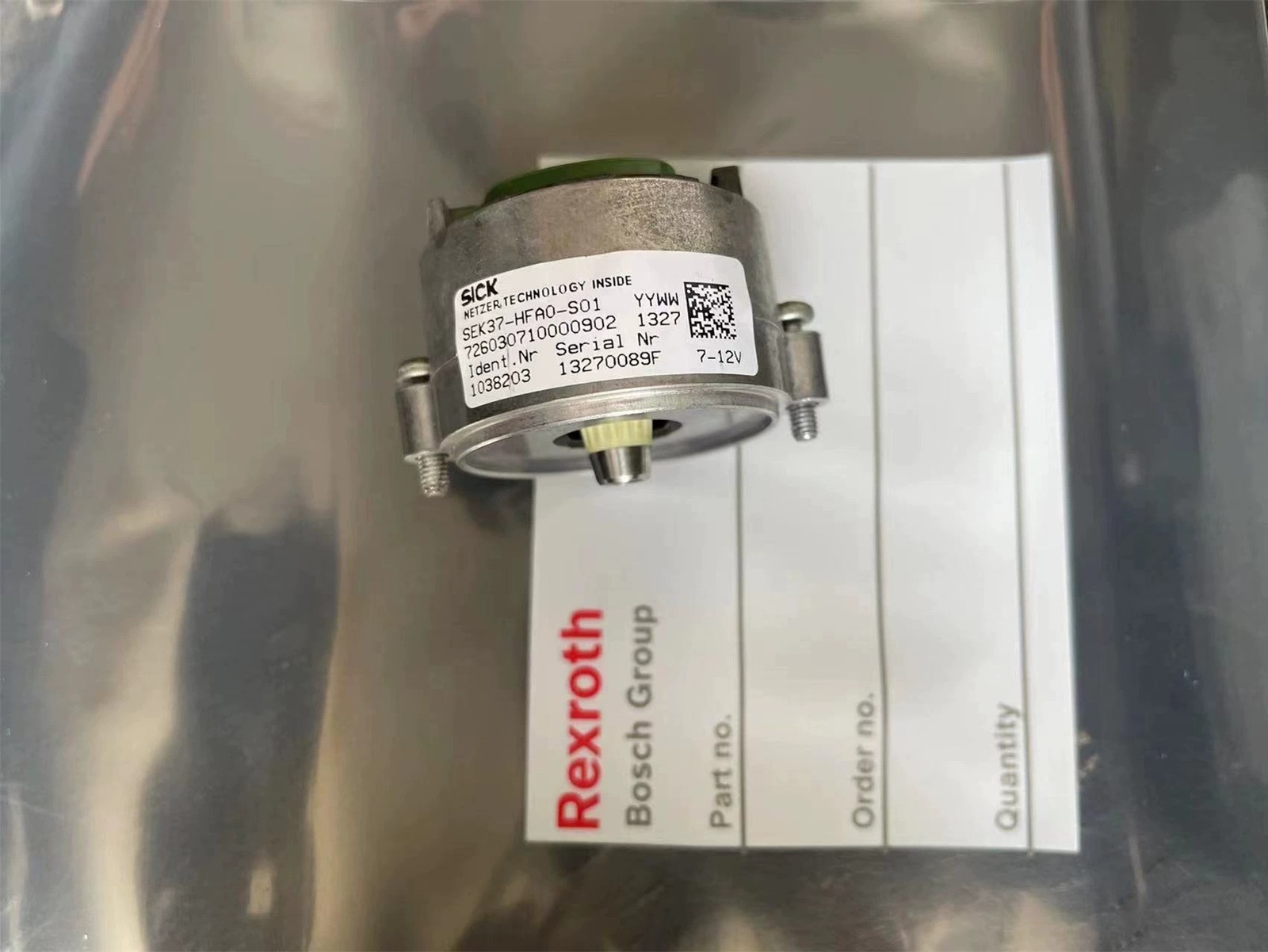 1PC SICK encoder SEK37-HFA0-S01 is brand new by fedex or DHL