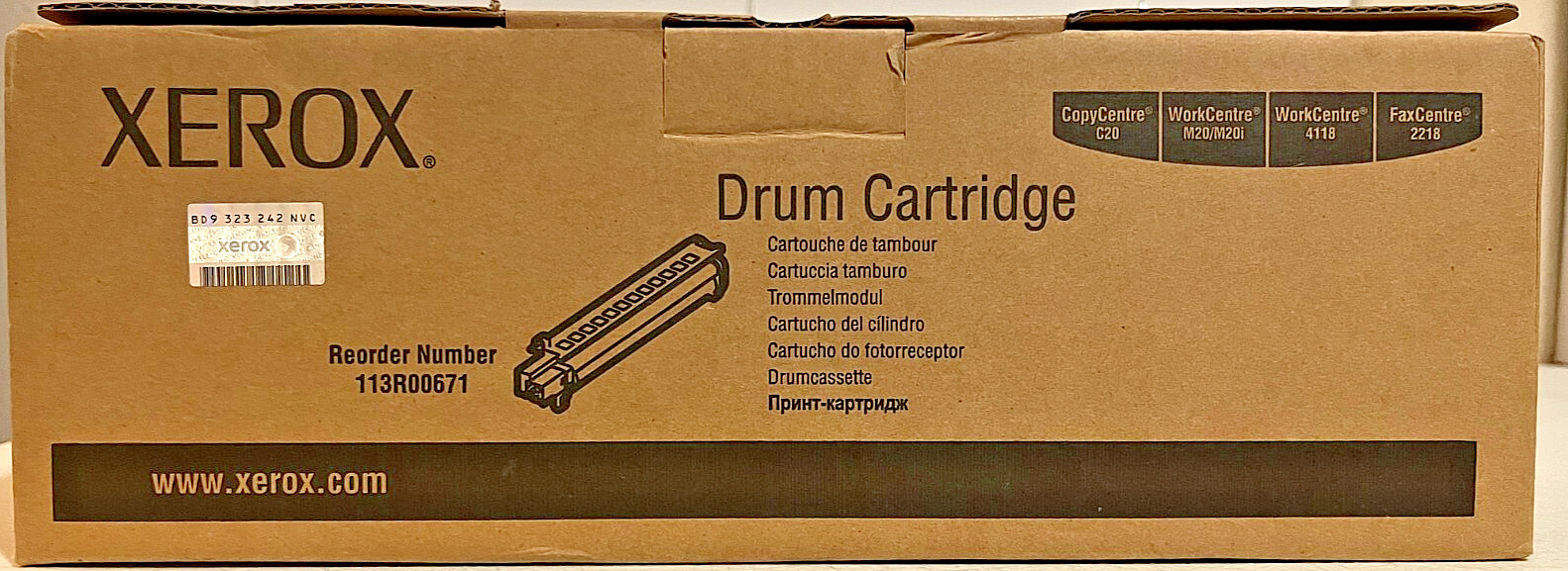 Xerox 113R00671 Black Drum Cartridge New