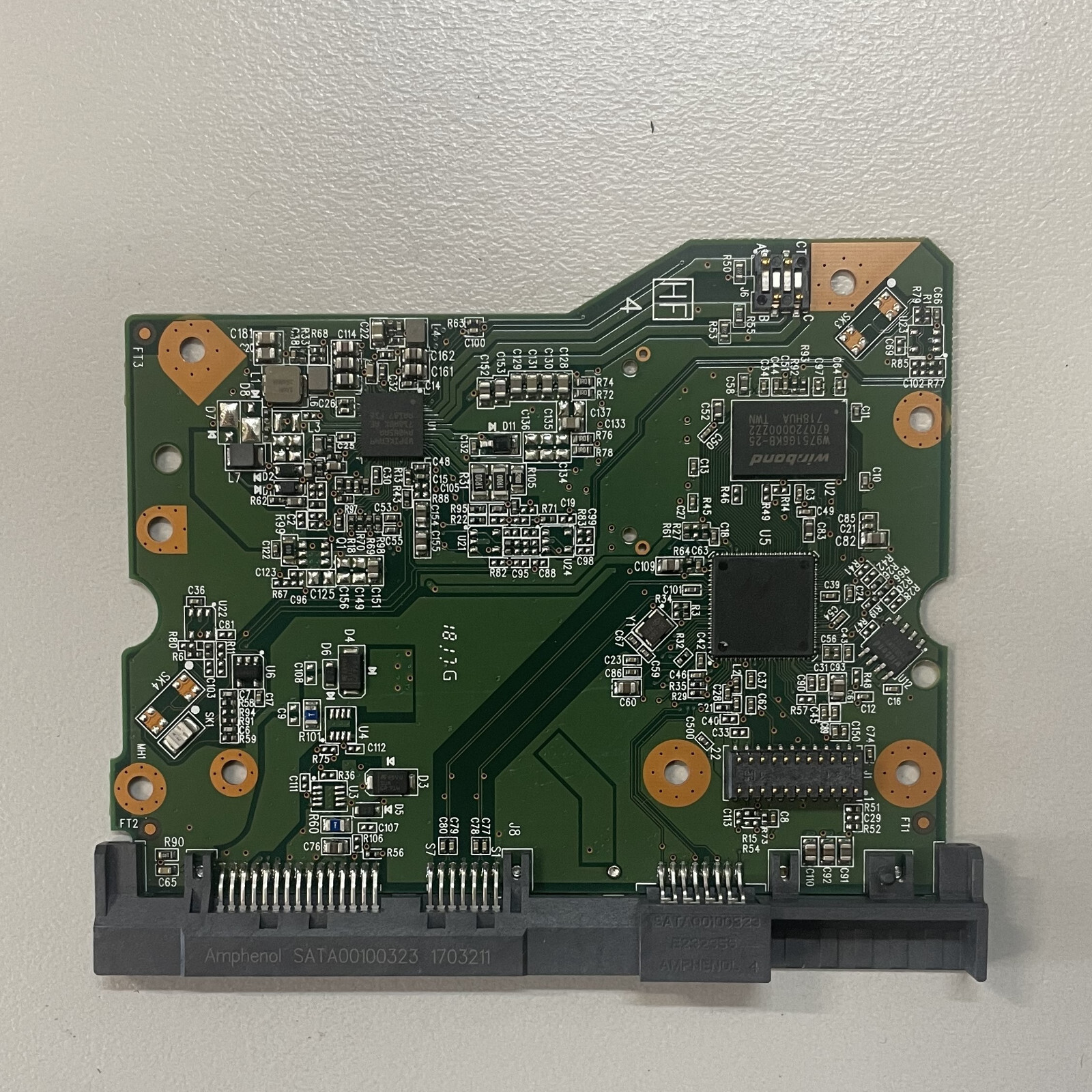 WD WD60EFRX-68L0BN1 3.5" 6TB SATA HDD PCB Board 2060-800001-005 DCM: HBNCKTJABB