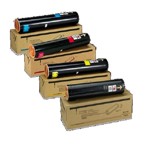 4 x Original Toner Xerox Phaser 7700 / 016194700 016194600 016194500 016194400
