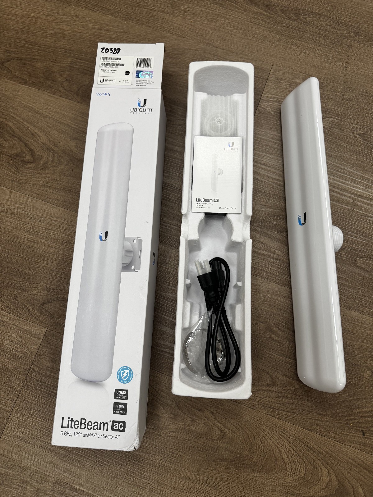 LBE-5AC-16-120-US - Ubiquiti - LiteBeam 5AC 16dBi 120° airMAX Sector AP - New