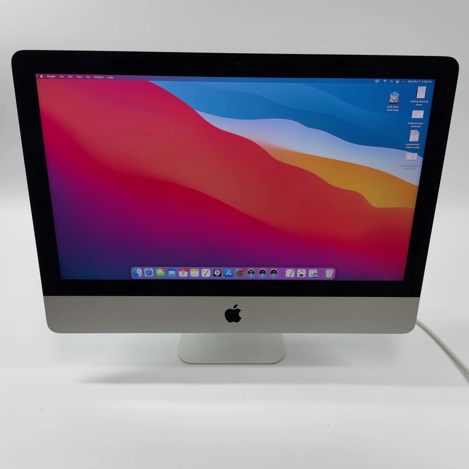 2015 Apple iMac 20" i5 3.1GHz 8GB RAM 1TB SSD Silver MK452LL/A
