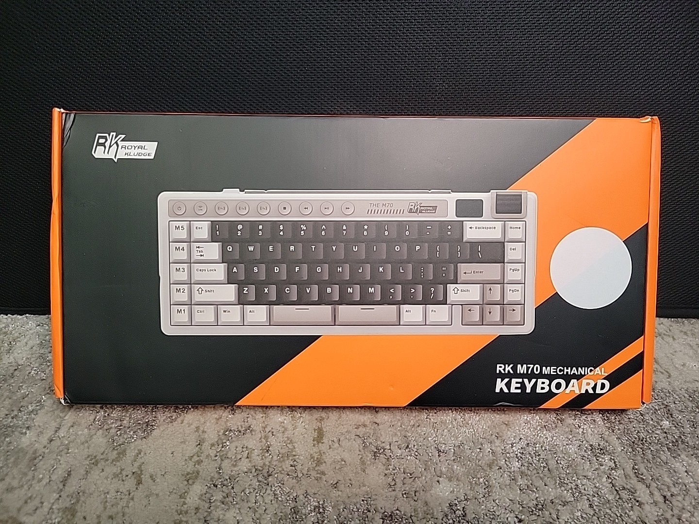 NEW RK M70 Mechanical Keyboard Tri-Mode Cream Switch Royal Kludge RV $80