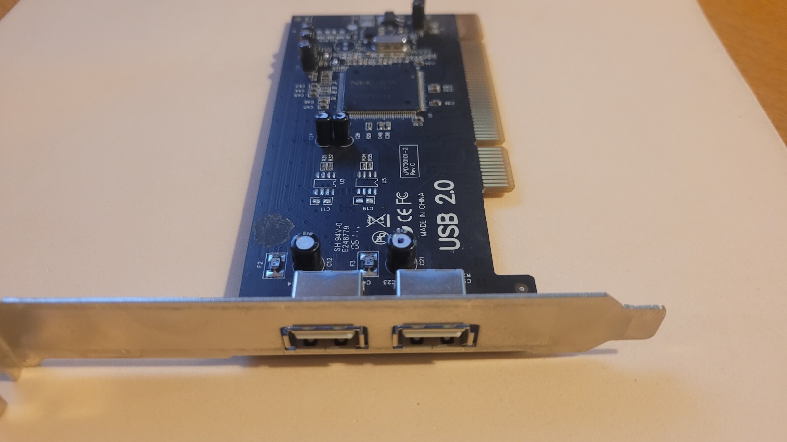 Adaptec 2217600-R PCI to USB Board AUA-2000C