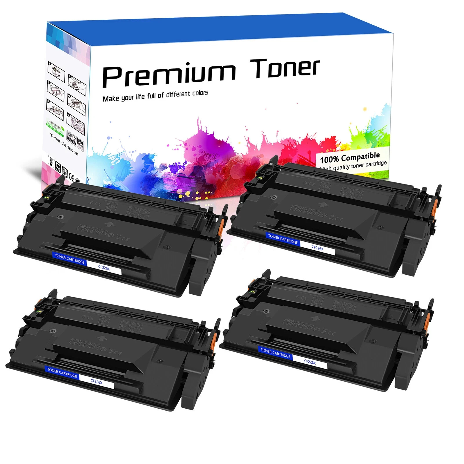 CF226X 26X CF226A 26A Toner Cartridge For HP LaserJet MFP M402 M402d M426 LOT