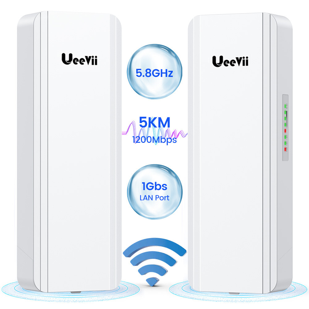 Point to Point WiFi Bridge Outdoor5KM WiFi Internet Bridge PtP PtMP Wireless