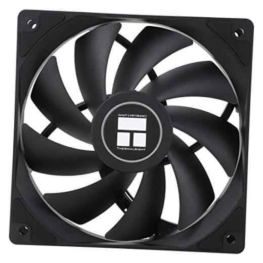 CPU Fan, 120mm 4Pin PWM Silent Computer Case Cooler Fan, with S-FDB TL-C12C