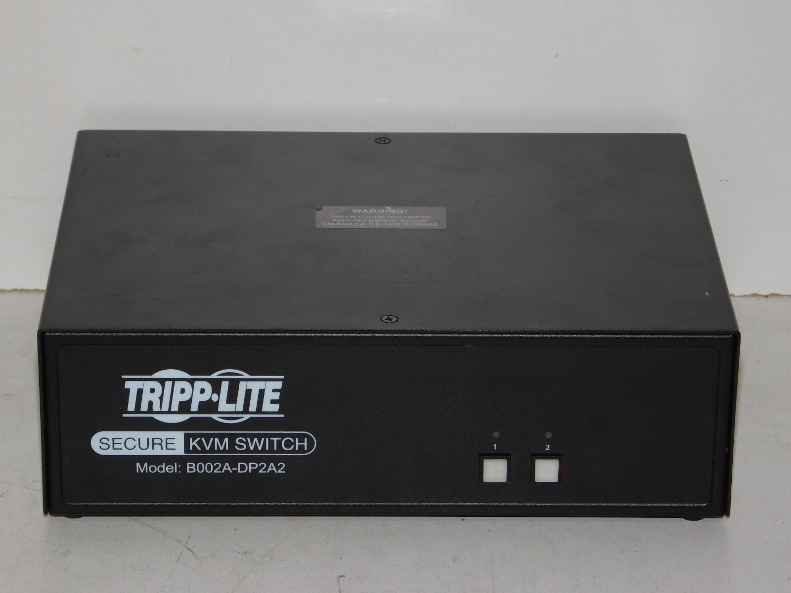 Tripp Lite B002A-DP2A2 2 Port Dual Monitor Secure KVM Switch Version 285.213 USA