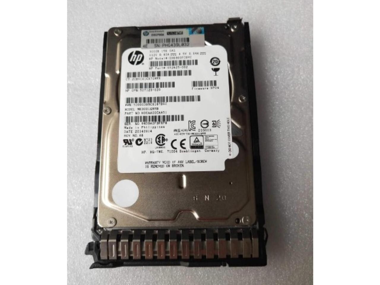 ✔️  652611-B21/653960-001/627114-002/652625-002/EH0300FBQDD/EH0300FCBVC-HP 300GB