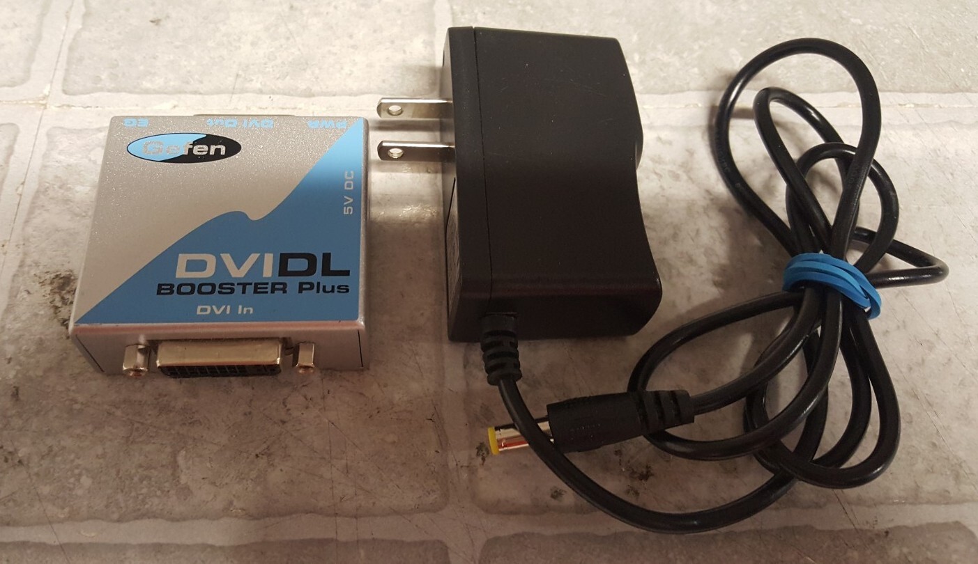 Gefen EXTDVI141DLBP DVI DL Booster PLUS NON OEM POWER SUPPLY