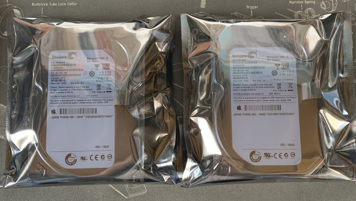 Apple iMac Seagate Barracuda ST3500418AS 3.5" 500GB 7200RPM SATA Hard Drive