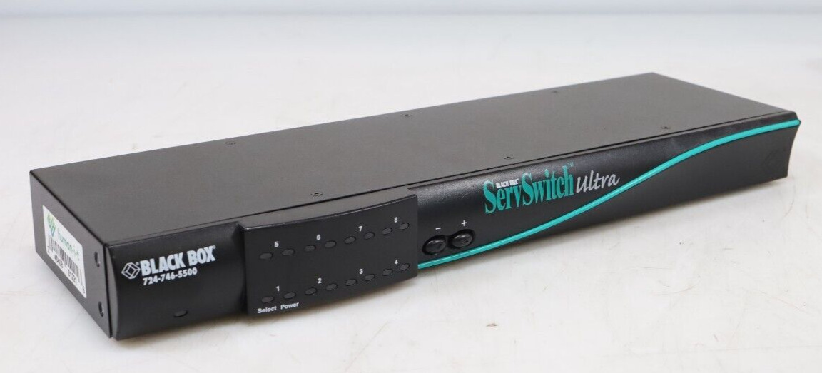 Black Box ServSwitch Ultra KV5008SA-R2 8-Port KVM Switch