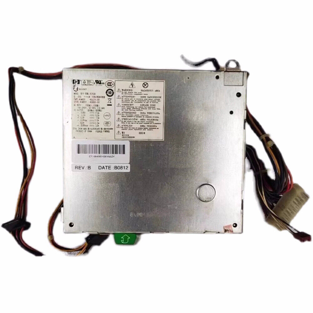 For HP DC5800 DC5850 DC7900 240W Power Supply PC7038 PC6019 460888-001 Tested