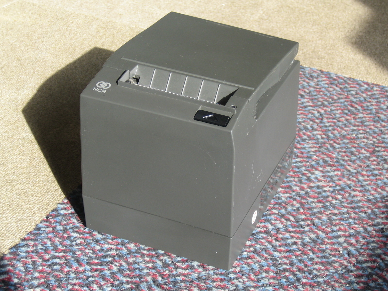 NCR RealPOS 7197 Serial USB Thermal Receipt Printer 7197-2001-9001 Inc PSU Black