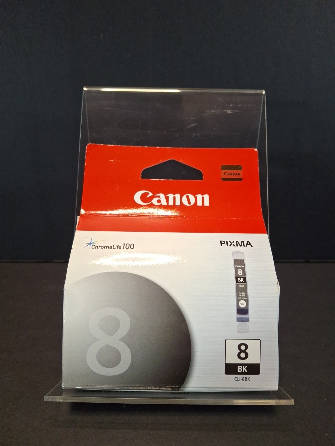 Genuine Canon CLI-8BK Black Ink PIXMA- 0620B002