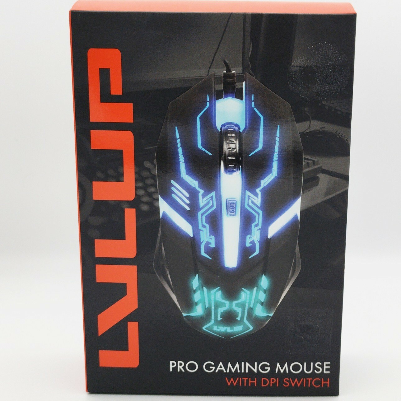 Vivitar Lvlup Pro Gaming Mouse with DPI Switch 