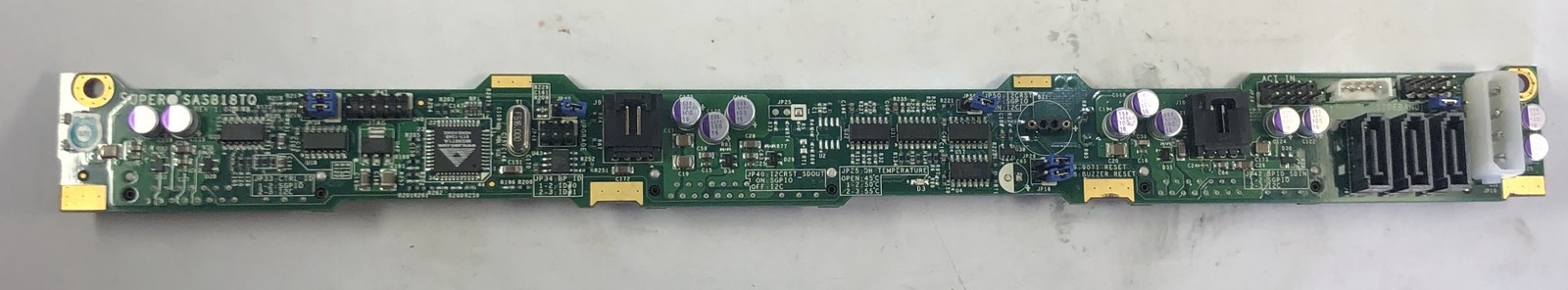 Supermicro Server Chassis SCA833S 3-Slot SAS/SATA HDD Backplane Board- SAS818TQ
