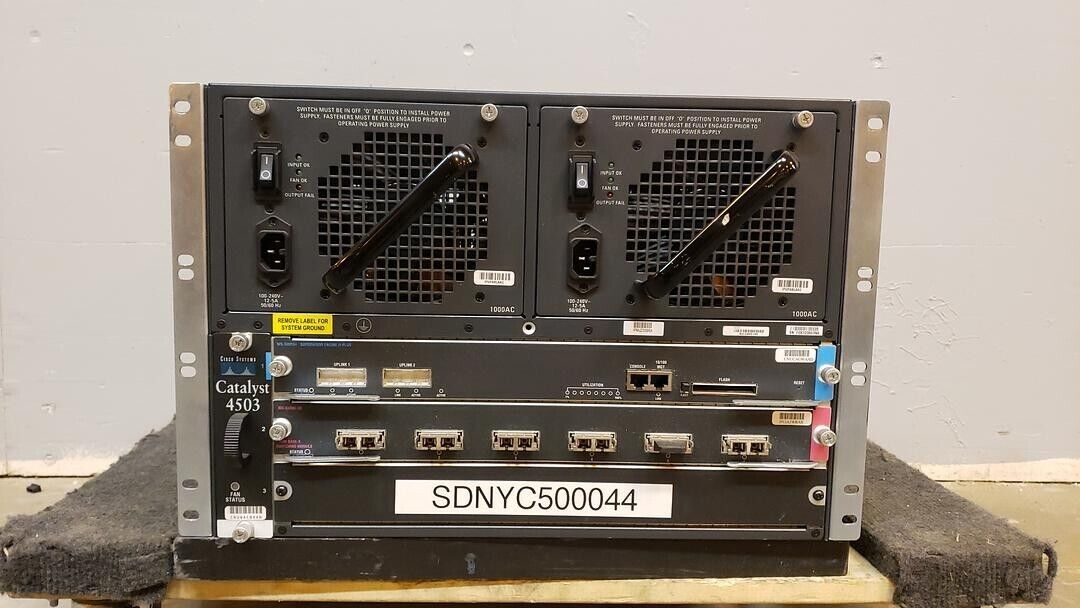 CISCO CATALYST 4503 4500 Series with Cards
