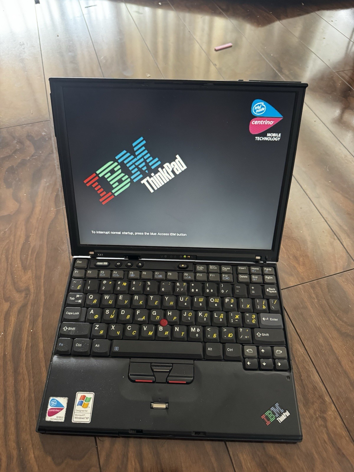 IBM ThinkPad X41 Laptop 12.1" Type 2525, Intel Pentium M 1.50GHz, 1GB RAM, WinXP