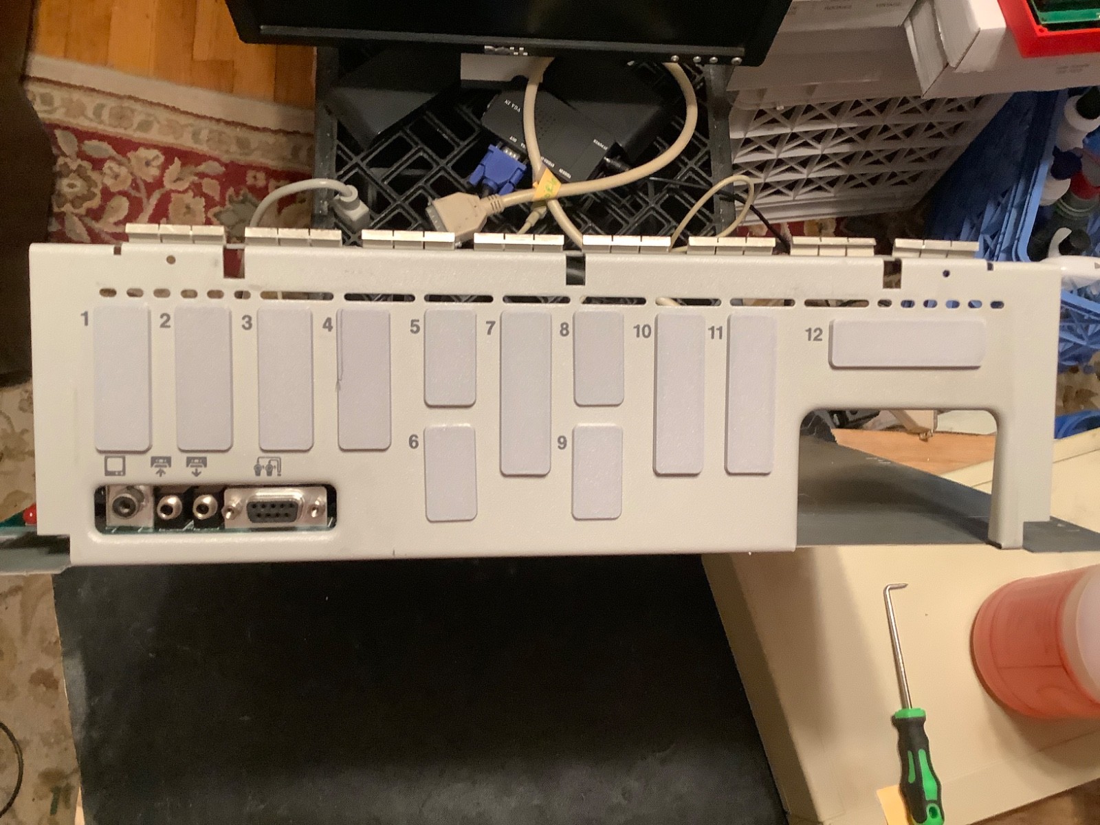 New Apple IIe Platinum Port Covers 12 
