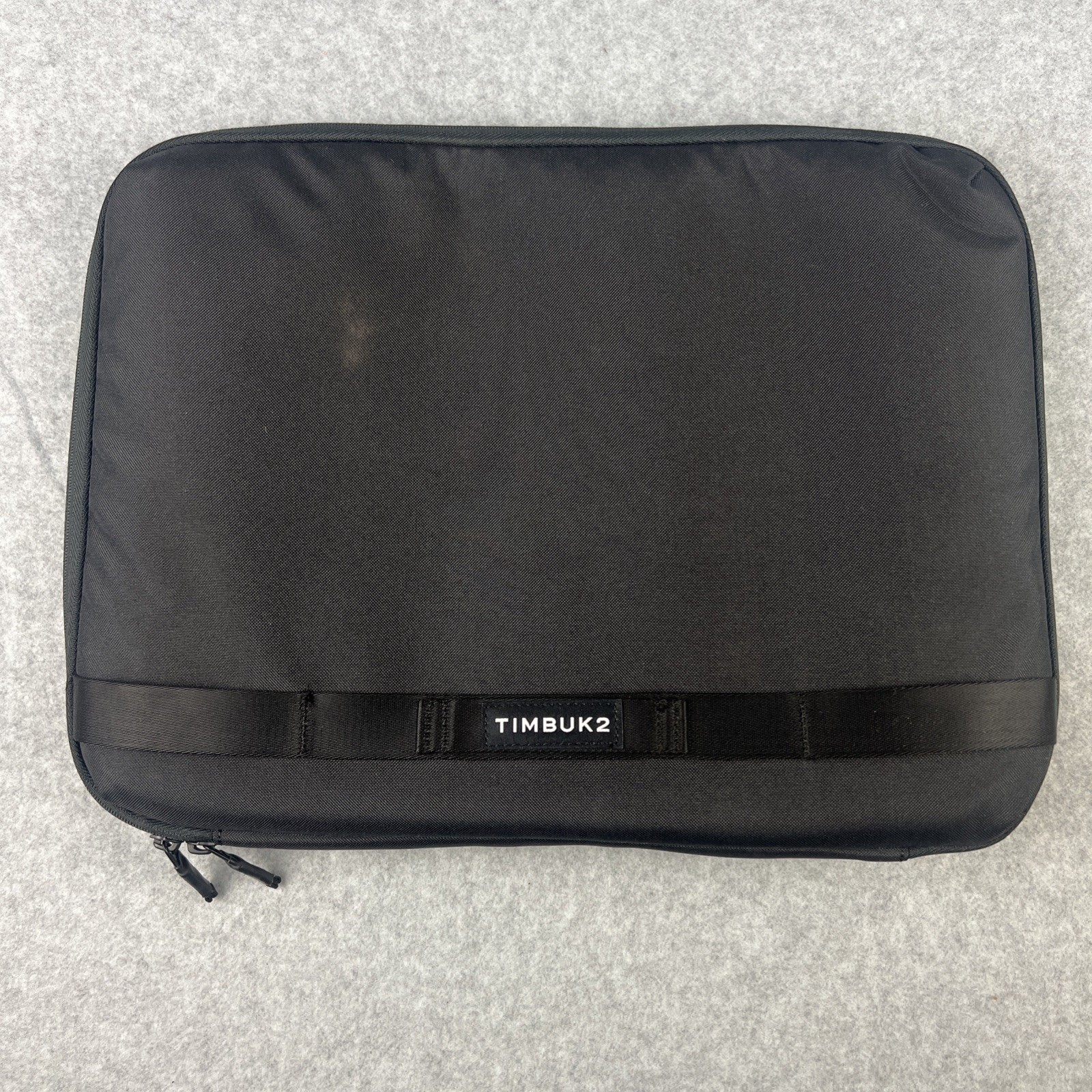 Timbuk2 Stealth Folio Organizer Black 15-inch Laptop Bag Sleeve Padded XL YKK