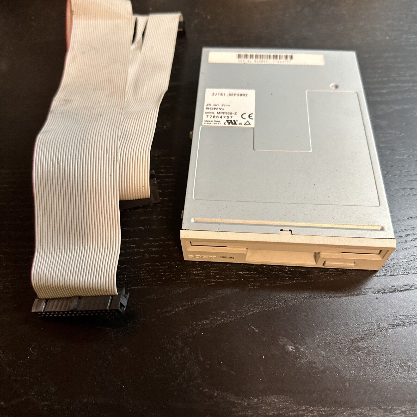 Sony MPF920-Z/161 Gray 1.44MB 3.5 Inch Internal Floppy Disk Drive
